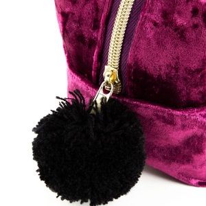 Paper Destiny Bags - Paper Destiny Boho Cranberry Cosmetic Pouch Paper Destiny Bags - Paper Destiny Boho Cranberry Cosmetic Pouch